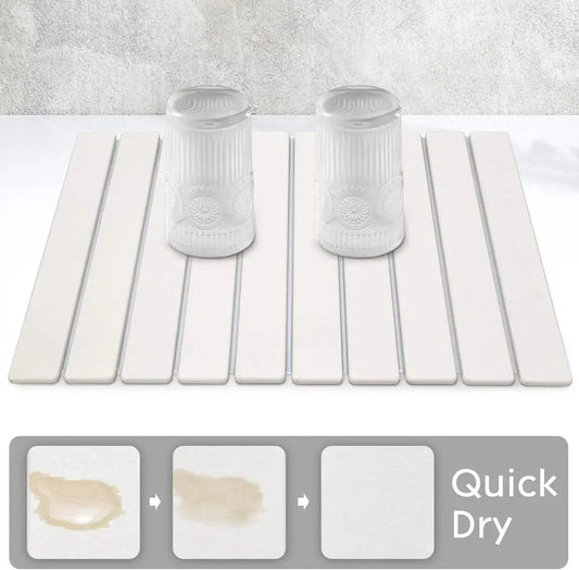 Le Tapis DryStone™ – Séchage Instantané & Design Épuré (par Diatoma Home) Diatoma Home