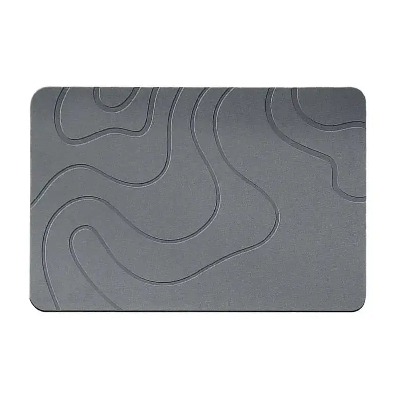 Le Tapis de Bain AquaSafe™ – Confort Minéral & Séchage Instantané Diatoma Home